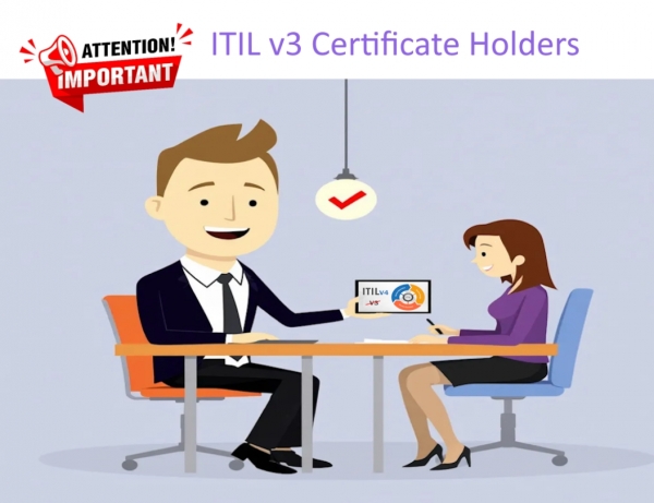 Avviso per i possessori di certificazioni ITIL v3!