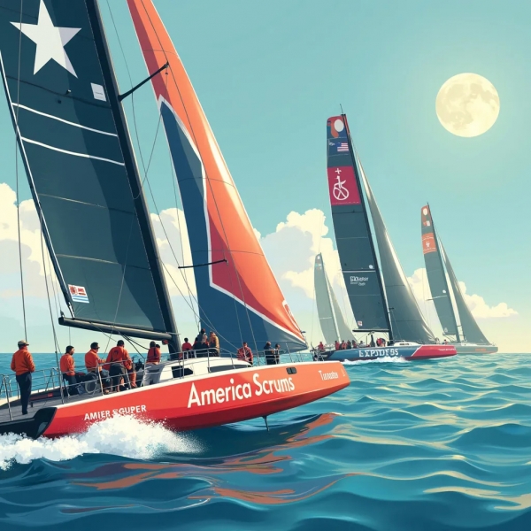 Agile Scrum applicato all&#039;America&#039;s Cup